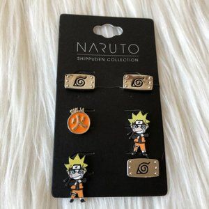 Naruto Stud Earring Set